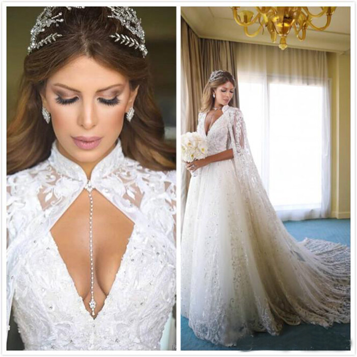 vintage bridal cape